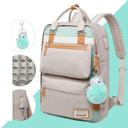 Stylish Waterproof Women’s Backpack with 15.6 Inch Laptop Compartment