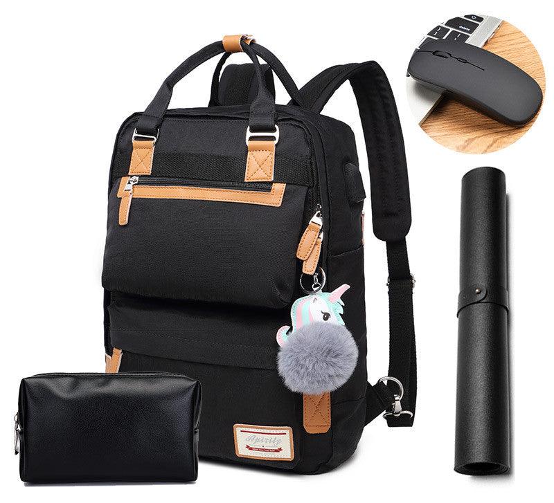 Stylish Waterproof Women’s Backpack with 15.6 Inch Laptop Compartment