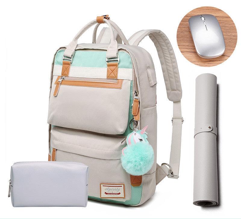Stylish Waterproof Women’s Backpack with 15.6 Inch Laptop Compartment