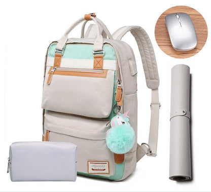 Stylish Waterproof Women’s Backpack with 15.6 Inch Laptop Compartment