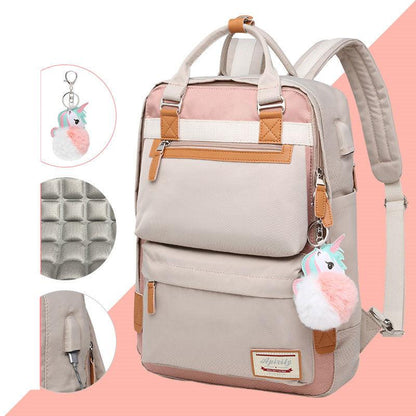 Stylish Waterproof Women’s Backpack with 15.6 Inch Laptop Compartment