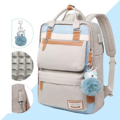 Stylish Waterproof Women’s Backpack with 15.6 Inch Laptop Compartment