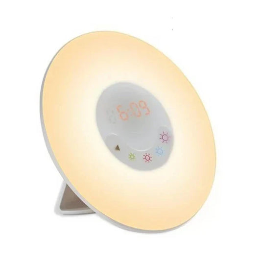 Sunrise Alarm Clock Natural Light Sound Wake Lamp