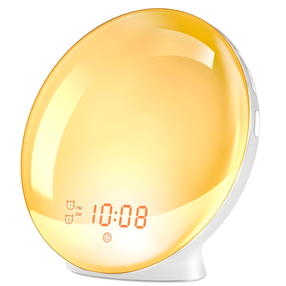 Sunrise Light Alarm Clock Multifunction Smart Wake Up Lamp
