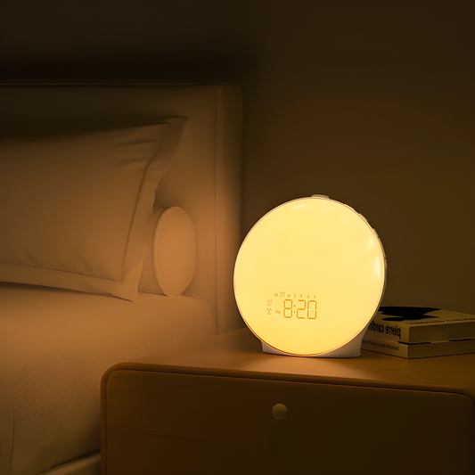Sunrise Light Alarm Clock Multifunction Smart Wake Up Lamp