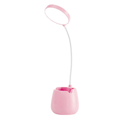 Touch Control Desk Lamp LED Table Lamp Pen Holder Phone Stand USB