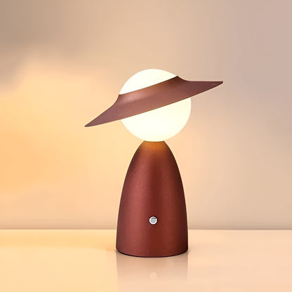 Touch Control LED Table Lamp Rechargeable Cordless Desk Lamp Dimmable Portable Bedside Night Light