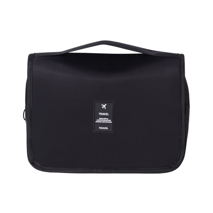 Transparent Hanging Toiletry Bag Travel Makeup Organizer Cosmetic Storage Bag with Hook Waterproof Portable