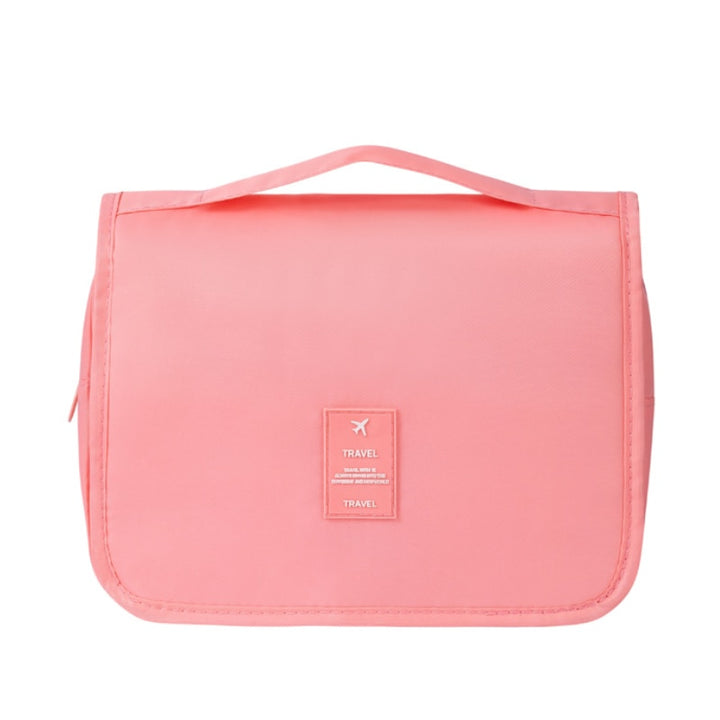 Transparent Hanging Toiletry Bag Travel Makeup Organizer Cosmetic Storage Bag with Hook Waterproof Portable