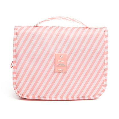 Transparent Hanging Toiletry Bag Travel Makeup Organizer Cosmetic Storage Bag with Hook Waterproof Portable