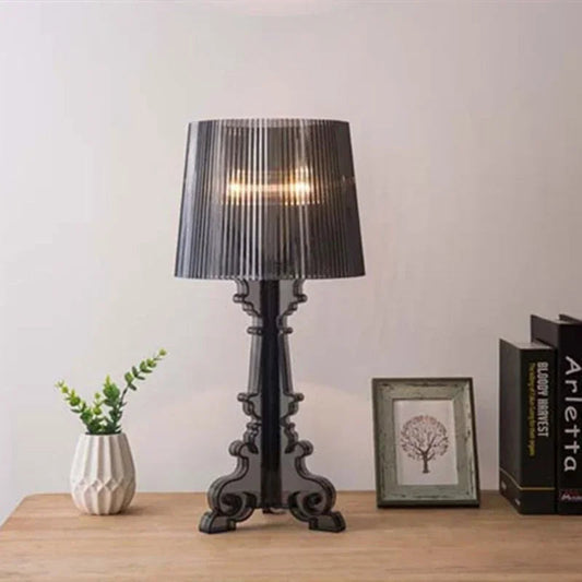 Transparent Table Lamp – Elegant Modern Bedside Lamp for Living Room & Home Decor