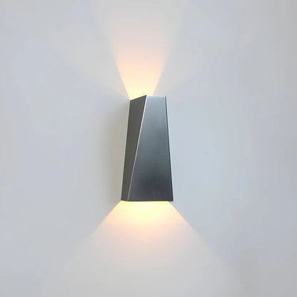 Trapezoid LED Wall Light Up Down Lighting Modern Indoor Wall Lamp