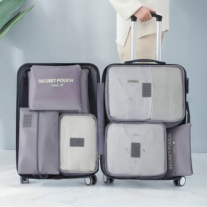 Travel Packing Organizer Bags Set Large Capacity Luggage Storage Packing Cubes