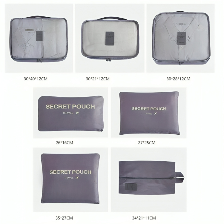 Travel Packing Organizer Bags Set Large Capacity Luggage Storage Packing Cubes