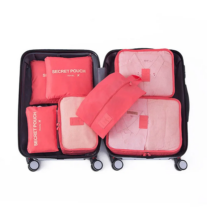 Travel Packing Organizer Bags Set Large Capacity Luggage Storage Packing Cubes