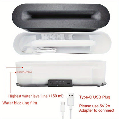 USB Aroma Diffuser Flame Effect Lamp RGB Humidifier for Home Bedroom Office