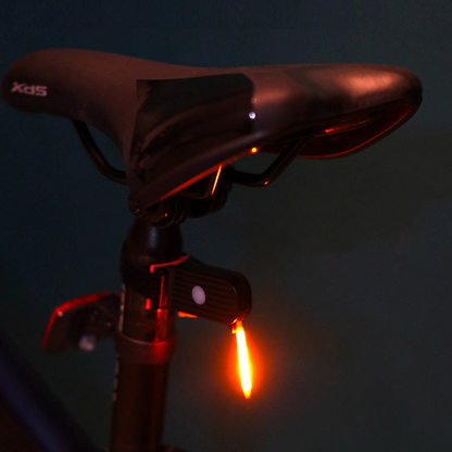 USB Rechargeable LED Bike Tail Light High Visibility Rear Safety Cycling Light Easy Install