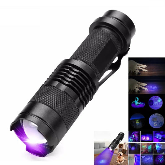 UV LED Flashlight Pet Stain Detection Inspection Tool