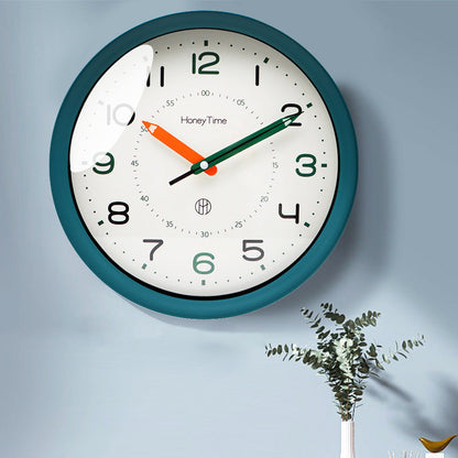 Ultra Quiet Wall Clock Kids Bedroom Silent Sleep Learning Environment