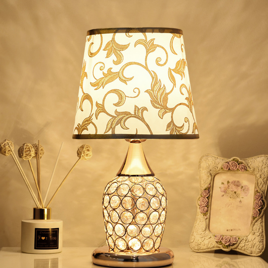 Urn-Shaped Table Lamp Elegant Decorative Bedside Accent Light