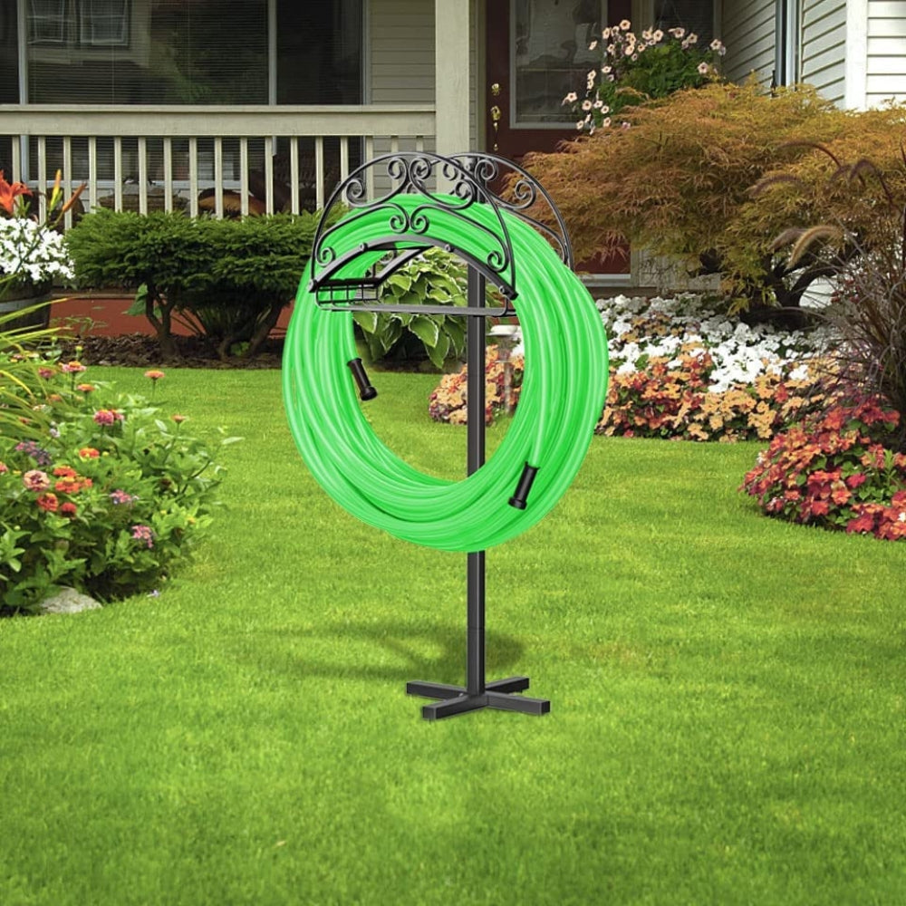 Wall Mounted Removable Garden Hose Holder Outdoor Storage
