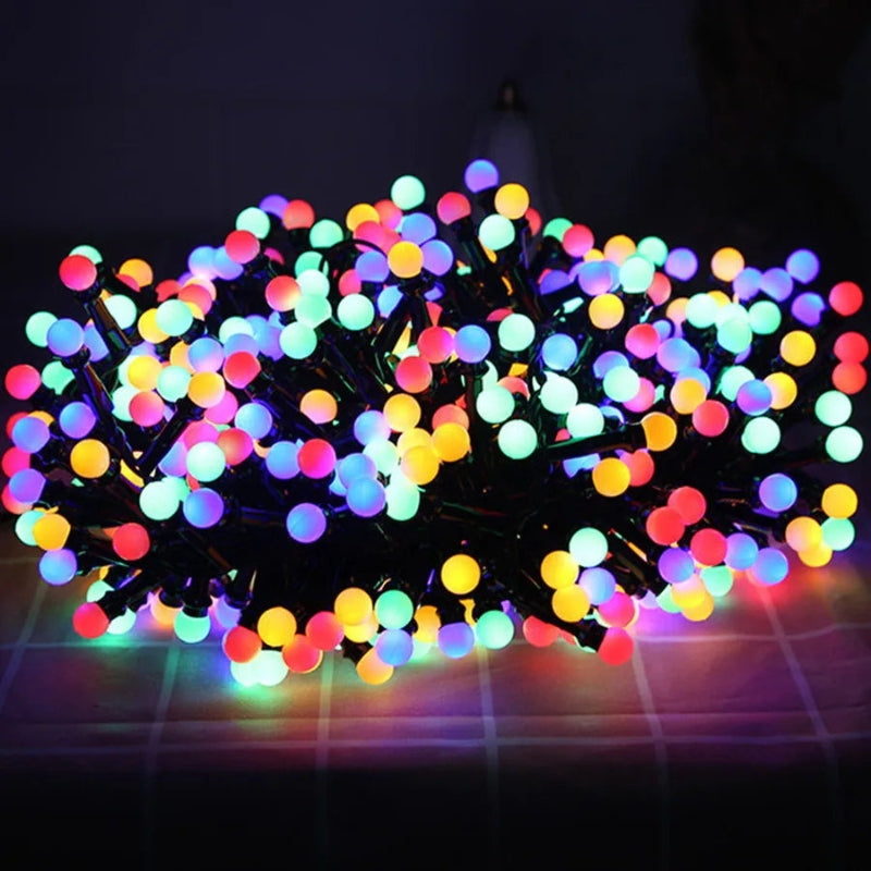 Waterproof LED Globe String Lights Outdoor Indoor Decorative Ball Fairy Lights