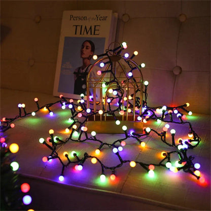 Waterproof LED Globe String Lights Outdoor Indoor Decorative Ball Fairy Lights