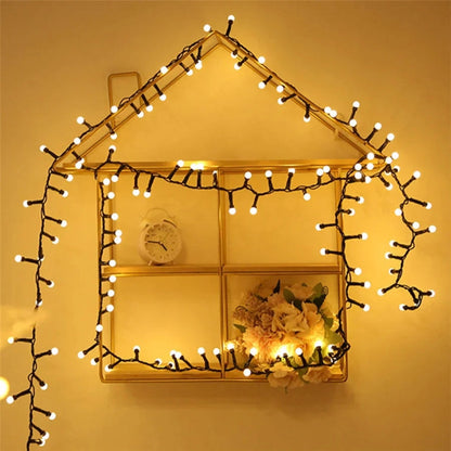 Waterproof LED Globe String Lights Outdoor Indoor Decorative Ball Fairy Lights
