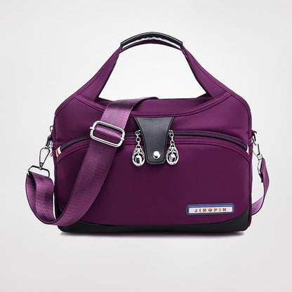 Waterproof Multi Pocket Handbag Adjustable Strap Crossbody Shoulder Bag Large Capacity Everyday Purse