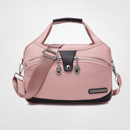 Waterproof Multi Pocket Handbag Adjustable Strap Crossbody Shoulder Bag Large Capacity Everyday Purse