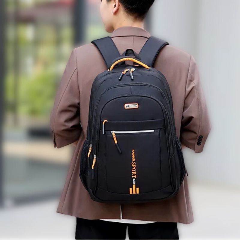 Waterproof Oxford Men's Backpack Stylish Durable Urban Travel Design