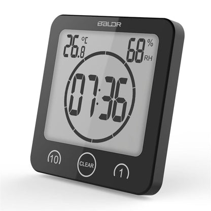 Waterproof Shower Clock Bathroom Timer Large Display