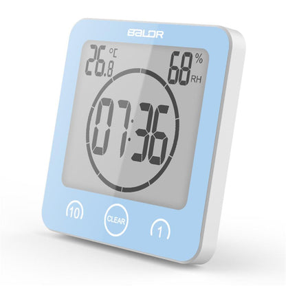Waterproof Shower Clock Bathroom Timer Large Display