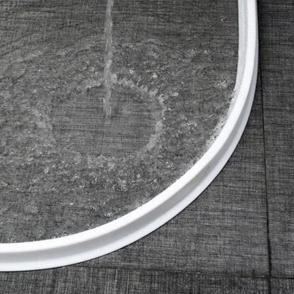 Waterproof Shower Threshold Barrier Strip Flexible Bathroom Water Stopper for Shower Floor