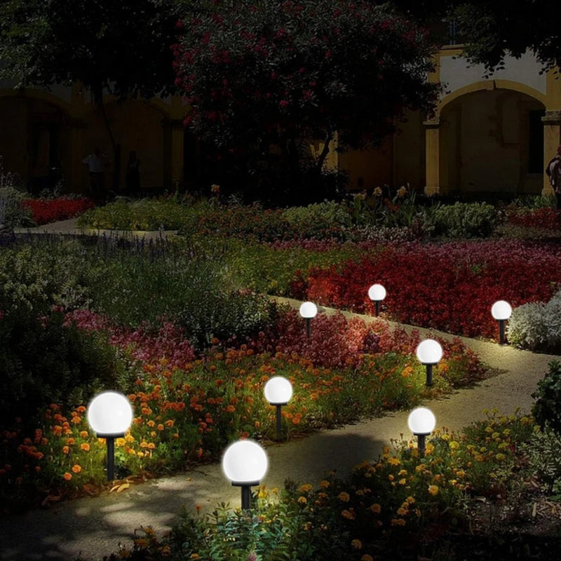Waterproof Solar LED Garden Stake Lights Outdoor Pathway Landscape Lighting