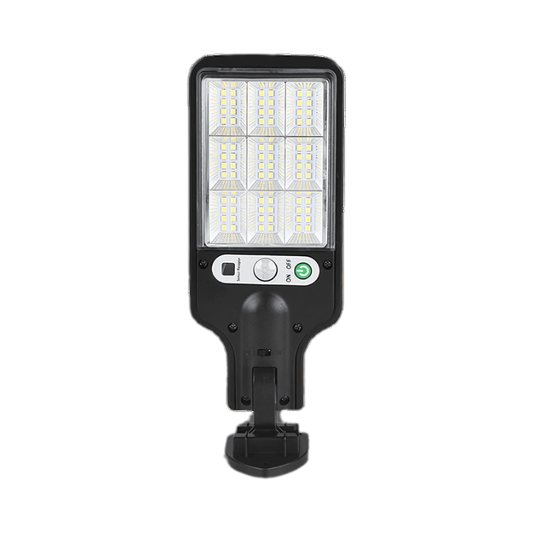 Waterproof Solar LED Security Light with Remote Control Wide Angle Outdoor Wall Light