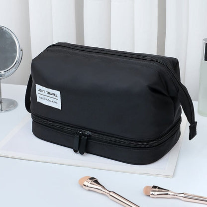 Waterproof Travel Toiletry Bag Large Capacity Cosmetic Organizer with Adjustable Strap