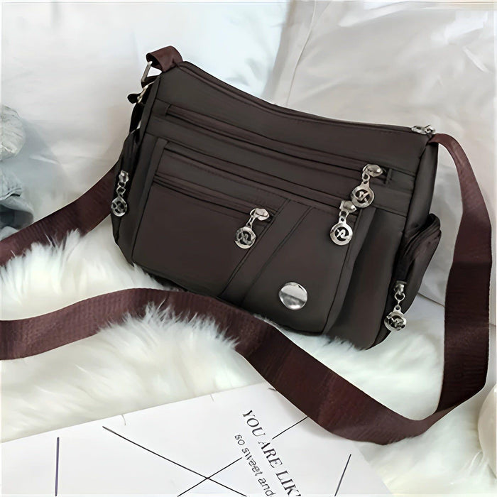 Waterproof Women Crossbody Bag Large Capacity Shoulder Bag with Adjustable Strap for Travel and Daily Use
