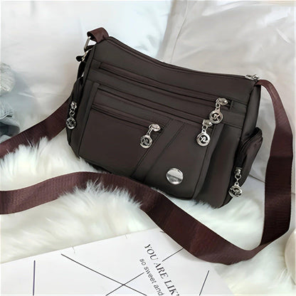Waterproof Women Crossbody Bag Large Capacity Shoulder Bag with Adjustable Strap for Travel and Daily Use