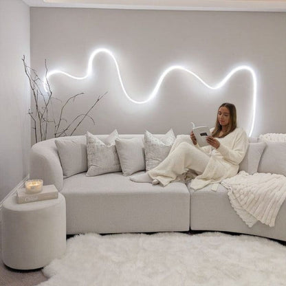 WiFi Smart LED Light Strip App Controlled RGB Ambient Lighting for Bedroom Living Room Decor