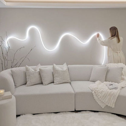 WiFi Smart LED Light Strip App Controlled RGB Ambient Lighting for Bedroom Living Room Decor