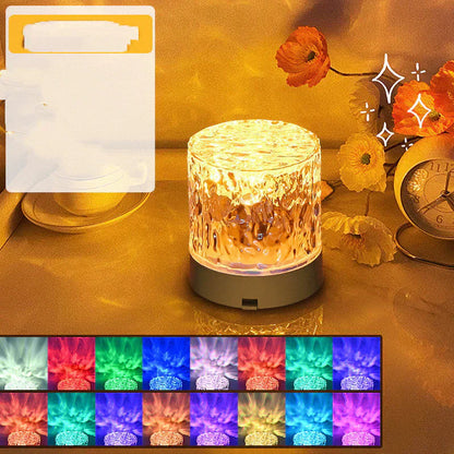 Wireless Ambient Table Lamp Remote Control RGB Mood Light USB Powered