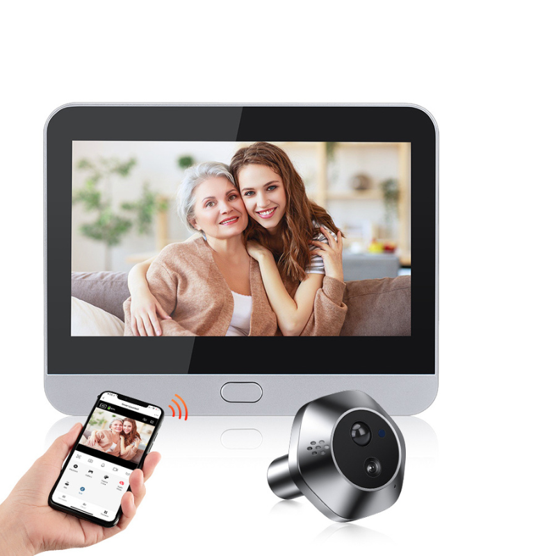 Wireless Outdoor Security Camera with Audio HD Wi-Fi Smart Home Surveillance