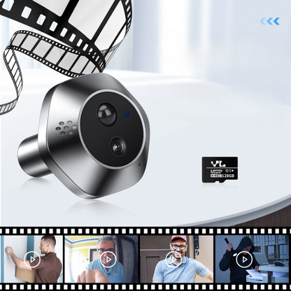Wireless Outdoor Security Camera with Audio HD Wi-Fi Smart Home Surveillance