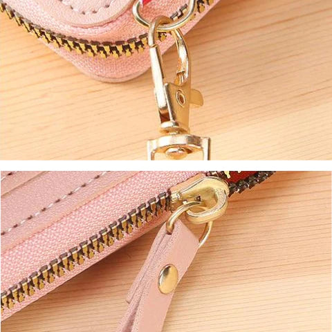 Womens Anti Theft Crossbody Bag RFID Blocking Waterproof Phone Compartment